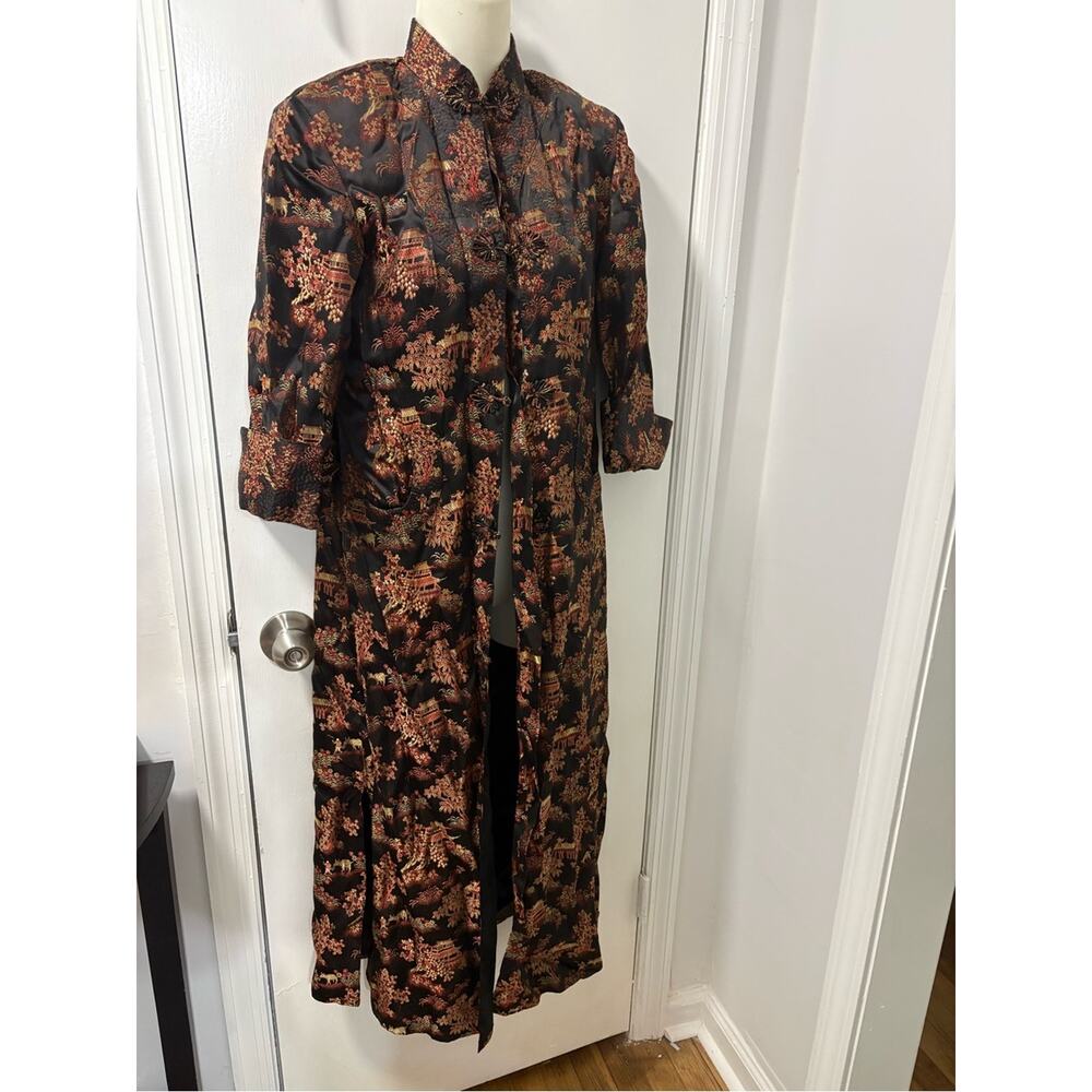 Vtg Shanghai duster jacket - Picture 2 of 10